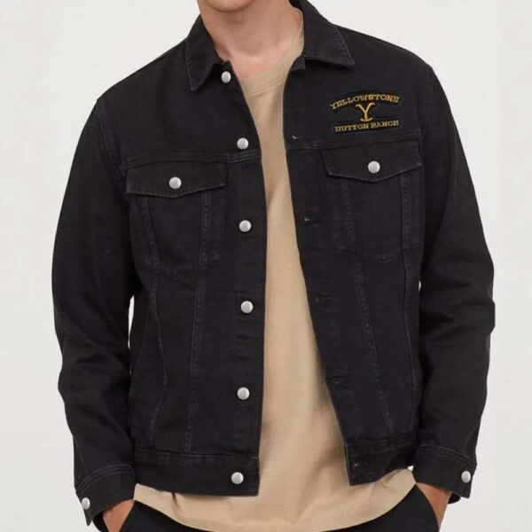 Dutton Ranch Black Denim Jacket
