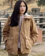 Kelsey Asbille Yellowstone S02 Cotton Jacket