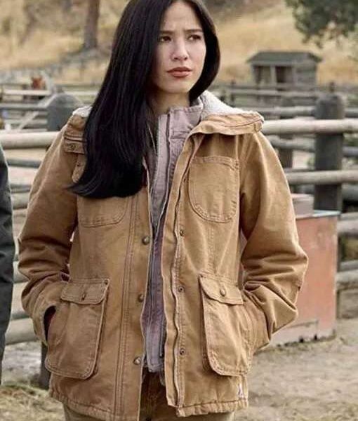 Kelsey Asbille Yellowstone S02 Cotton Jacket