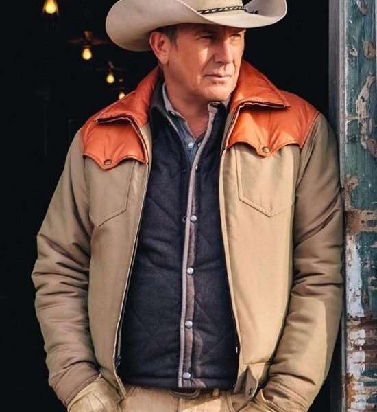 Kevin Costner Yellowstone John Dutton Cotton Jacket