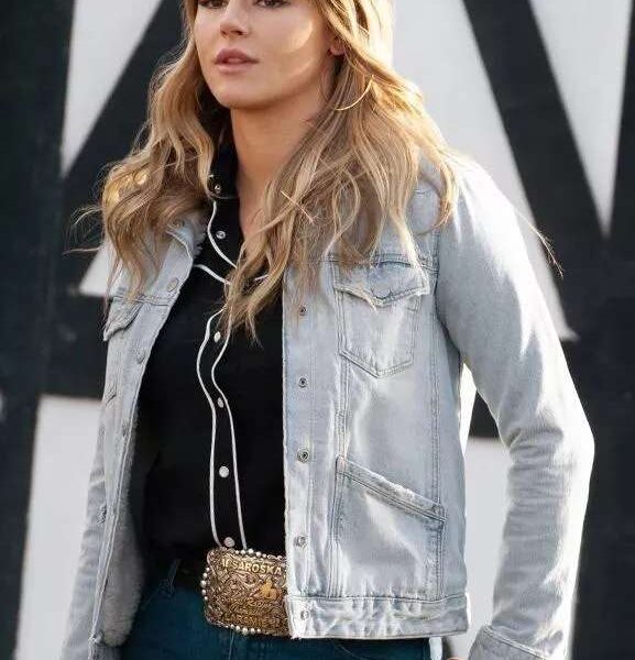 Laramie Yellowstone S03 Ice Blue Denim Jacket