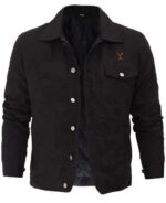 Rip Wheeler Yellowstone Black Cotton Jacket