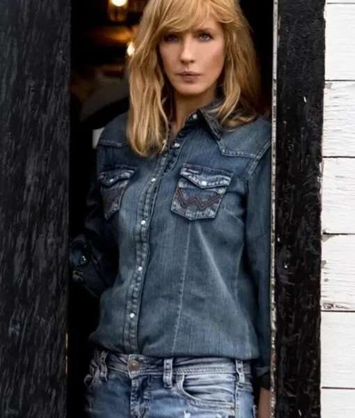 Yellowstone Beth Dutton Denim Shirt