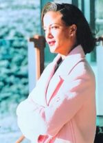 Yellowstone Melody Prescott Pink Wool Coat