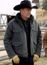 Yellowstone John Dutton Grey Cotton Jacket