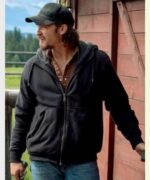 Yellowstone Kayce Dutton Black Hoodie Jacket