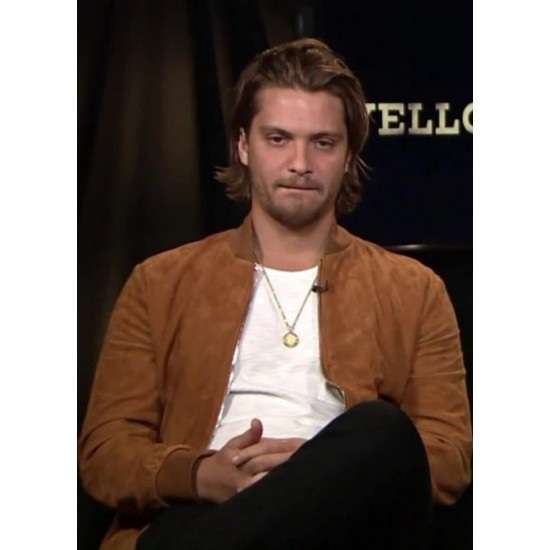 Yellowstone Luke Grimes Suede Leather Jacket