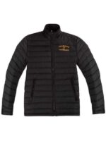 Yellowstone Season 5 Dutton Ranch Black Puffer Jacket