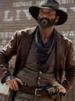 Yellowstone 1883 James Dutton Brown Suede Coat