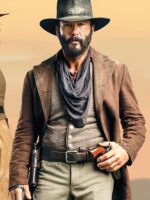 Yellowstone 1883 James Dutton Brown Suede Coat