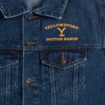 Womens Yellowstone Dutton Ranch Denim Jacket