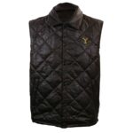Yellowstone Dutton Ranch Official Y Logo Brown Button Up Vest