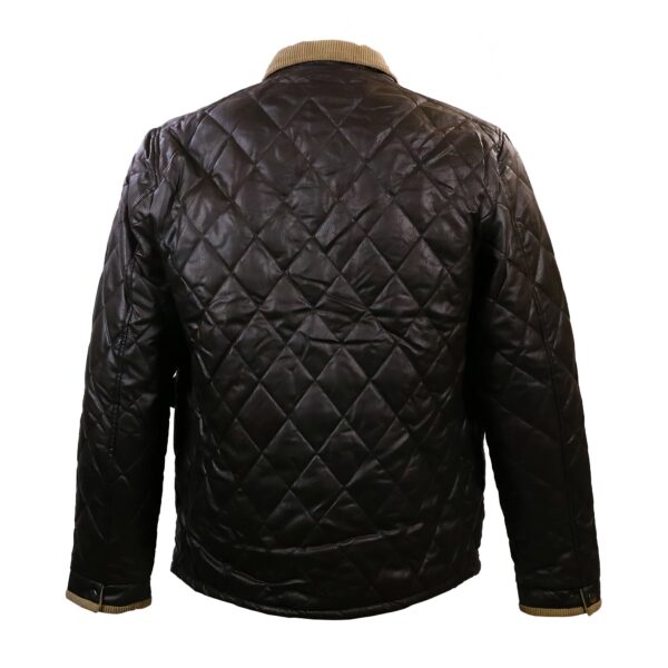 Yellowstone Dutton Ranch Official Y Logo Brown Leather Jacket