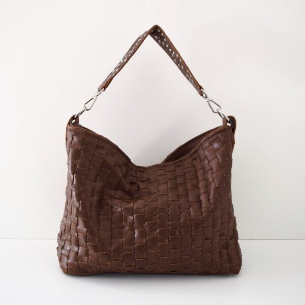 Beth Dutton Brown Leather Hobo Bag Purse