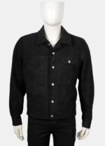 Yellowstone S05 Rip Wheeler Black Suede Jacket