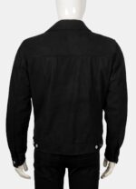 Yellowstone S05 Rip Wheeler Black Suede Jacket