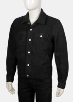 Yellowstone S05 Rip Wheeler Black Suede Jacket