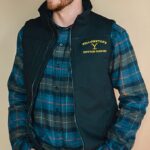 Yellowstone Dutton Ranch Logo Black Vest